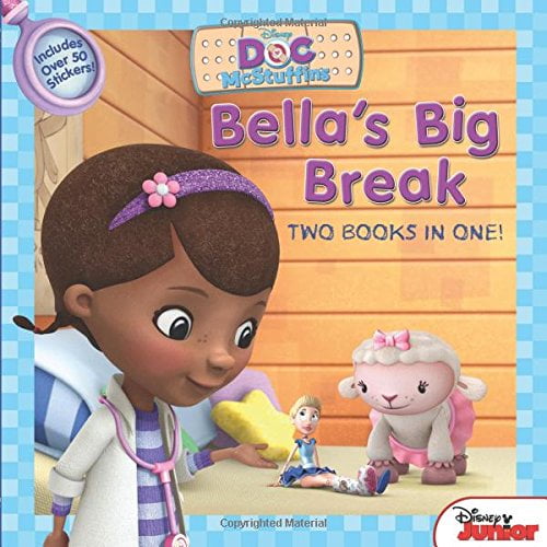 Pre-Owned Doc McStuffins Awesome Guy to the Rescue! / Bella's Big Break: Two-Books-In-One (Paperback) 1484706951 9781484706954