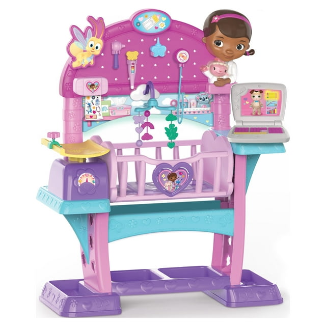 Doc McStuffins Baby All-in-One Nursery, Officially Licensed Kids Toys for Ages 3 Up, Gifts and Presents