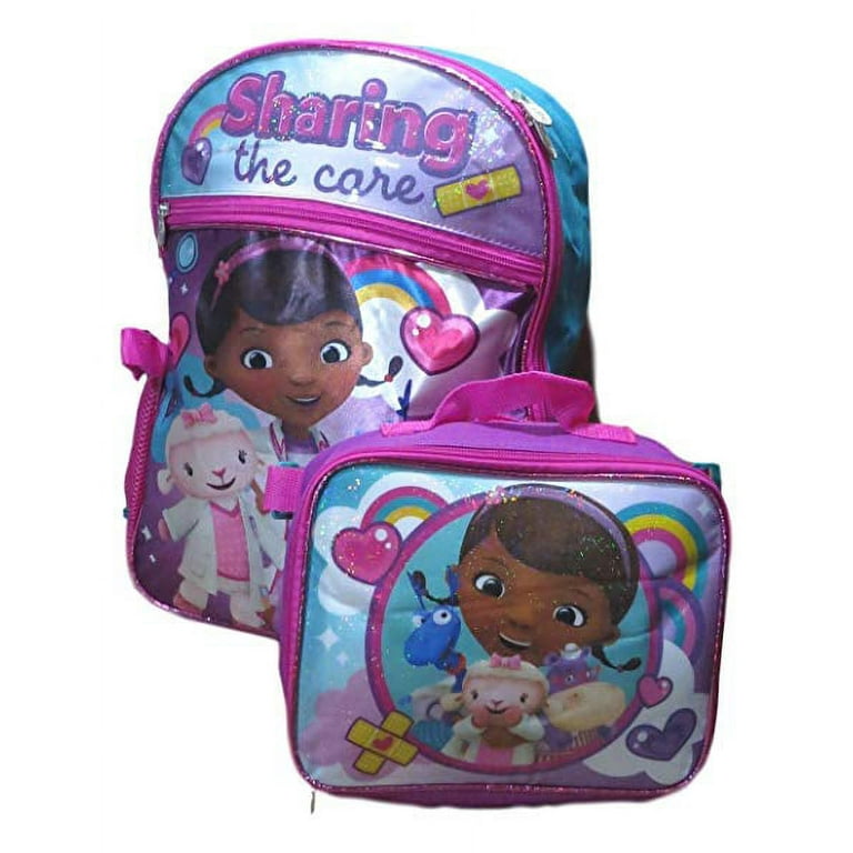 Doc mcstuffins hotsell backpack and lunchbox
