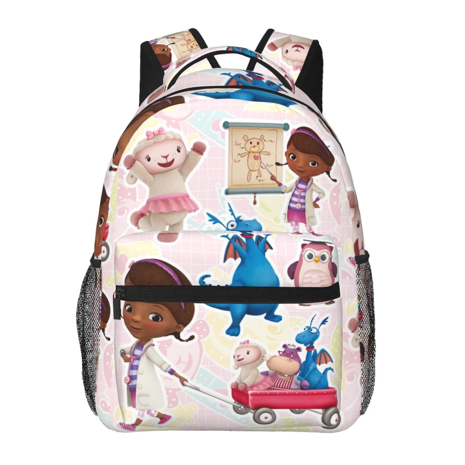 Doc McStuffins Backpacks for Men Women Book Bag Travel Hiking Camping ...