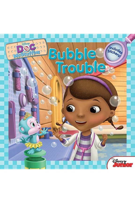 Pre-Owned Doc McStuffins Bubble Trouble: Includes Stickers! (Paperback) by Disney Books, Sheila Sweeny Higginson