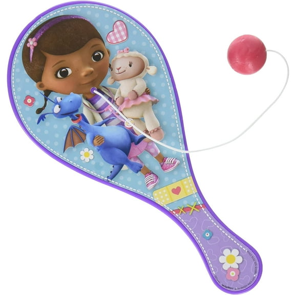 Doc McStuffins Disney Birthday Party Favor Paddle Ball