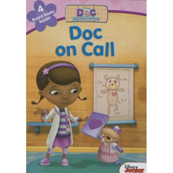 Pre-Owned Doc McStuffins Doc on Call : Board Book Boxed Set (Hardcover)