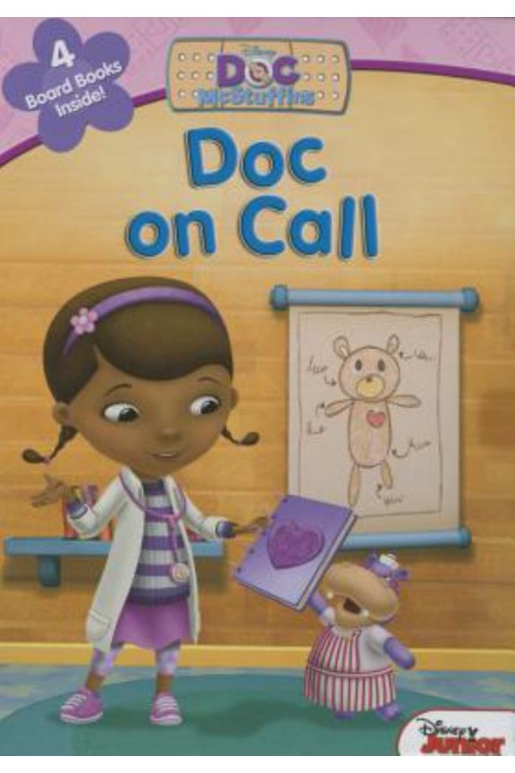 Pre-Owned Doc McStuffins Doc on Call : Board Book Boxed Set (Hardcover)