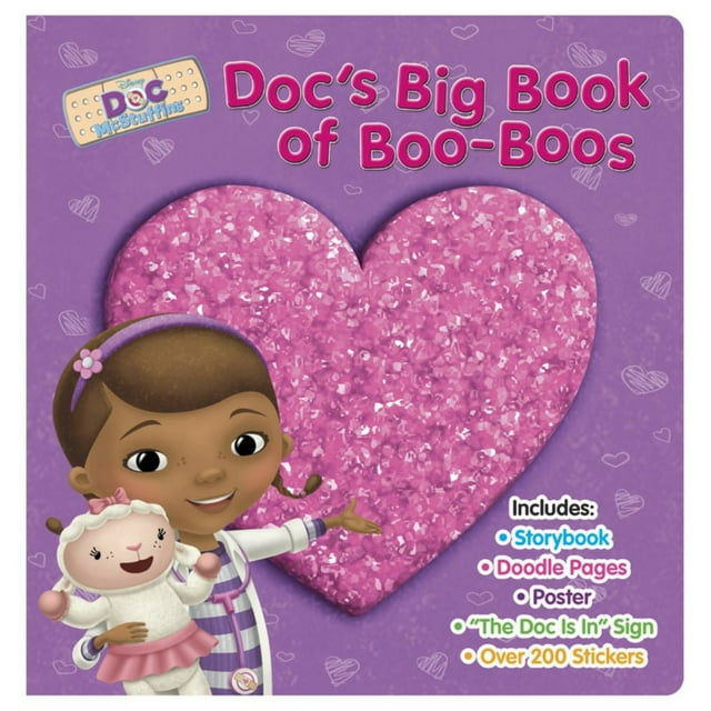 Doc McStuffins Doc's Big Book of Boo-Boos (Hardcover) - Walmart.com