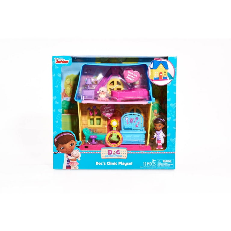 Doc McStuffins Doc s Clinic 2 Story Clinic Play House Walmart