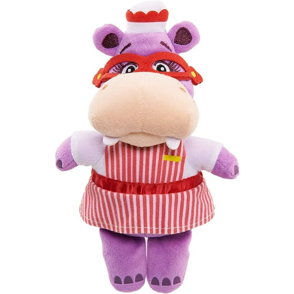 Doc McStuffins Hallie Hippo Nurse Beanbag Plush 8" Soft Stuffed Animal Doll