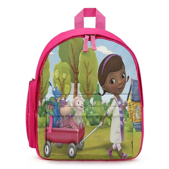 Doc McStuffins Lightweight Backpack Shoulder Bags Travel Hiking Daypack Backpacks