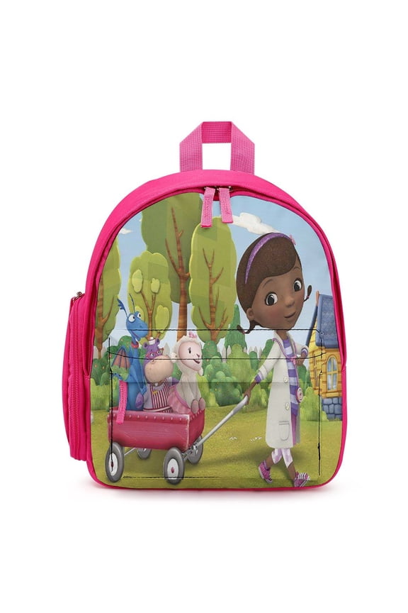 Doc McStuffins Lightweight Backpack Shoulder Bags Travel Hiking Daypack Backpacks