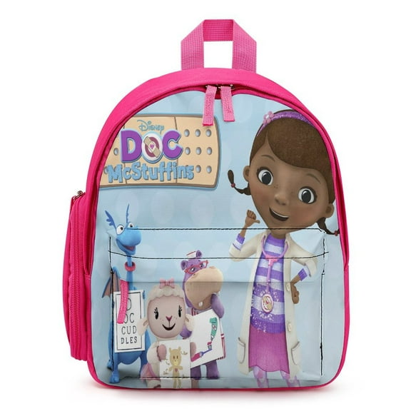 Doc McStuffins Lightweight Backpack Shoulder Bags Travel Hiking Daypack Backpacks