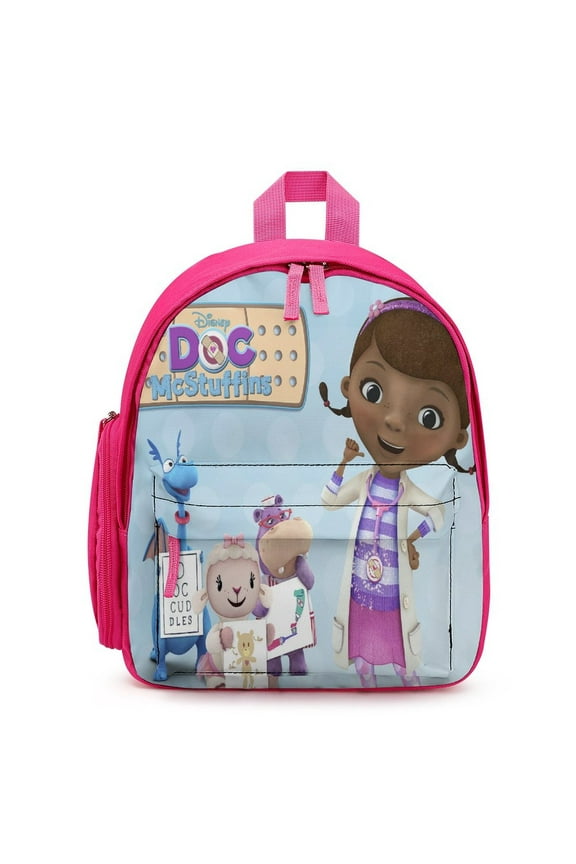 Doc McStuffins Lightweight Backpack Shoulder Bags Travel Hiking Daypack Backpacks
