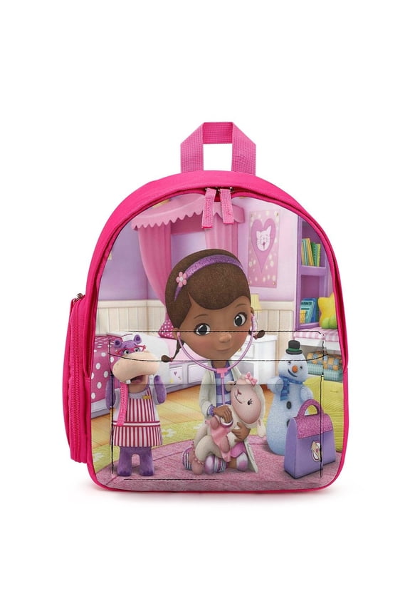 Doc McStuffins Lightweight Backpack Shoulder Bags Travel Hiking Daypack Backpacks