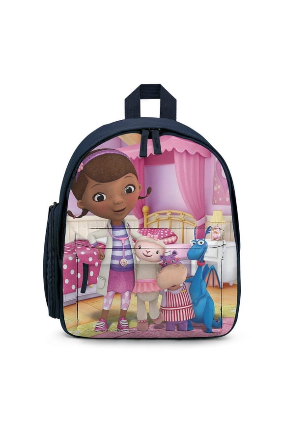 Doc McStuffins Lightweight Backpack Shoulder Bags Travel Hiking Daypack Backpacks