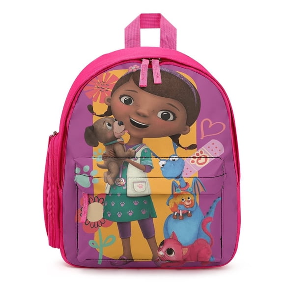 Doc McStuffins Lightweight Backpack Shoulder Bags Travel Hiking Daypack Backpacks