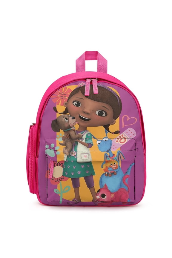 Doc McStuffins Lightweight Backpack Shoulder Bags Travel Hiking Daypack Backpacks