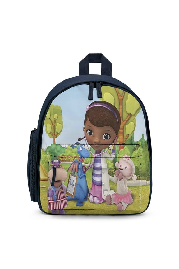 Doc McStuffins Lightweight Backpack Shoulder Bags Travel Hiking Daypack Backpacks