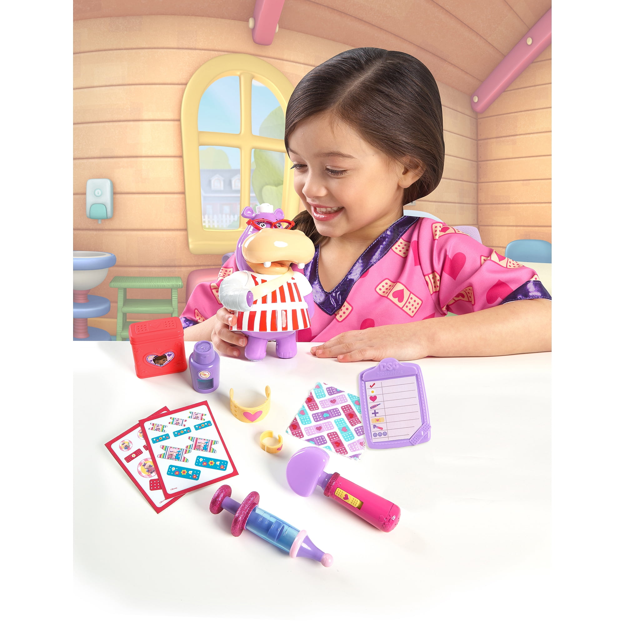 Doc McStuffins Make Me Better Play Set Hallie Walmart