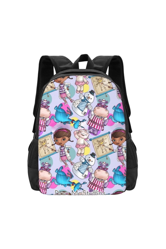 Doc Mcstuffins Backpack Aesthetic College Bookbag Laptop Travel Backpacks Work Large Capacity Adult Bags