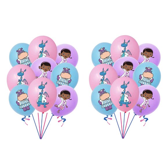 Doc Mcstuffins Balloons Party Supplies Birthday Favors Decorations Decor Kit Latex