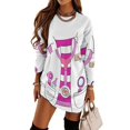 thumbnail image 1 of Doc Mcstuffins Costume Loose Dress Evening Dress Summer Dresses for Women Luxury Dress Long Sleeved Dress, 1 of 4
