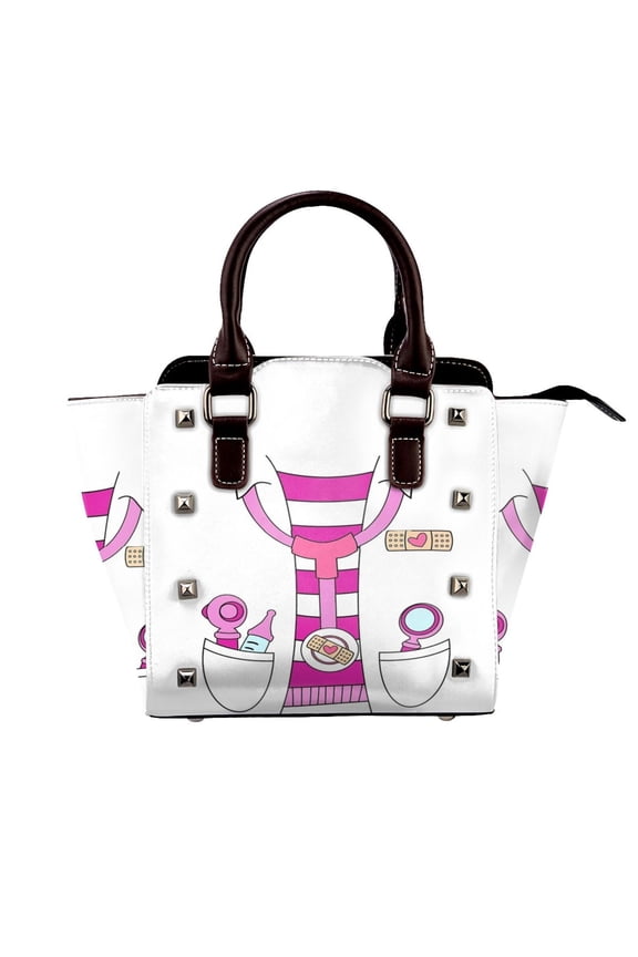 Doc Mcstuffins Costume Rivet Fashion One-Shoulder Women's Handbag Tote Bag