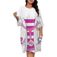 thumbnail image 1 of Doc Mcstuffins Costume Sleepshirts For Sleeping Travels Loose Sleepdress Pajama Dress Soft Nightdress Sleepwear, 1 of 7