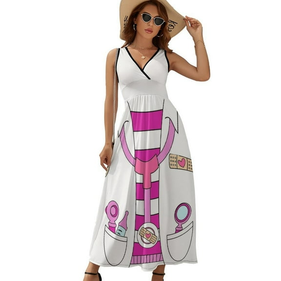 Doc Mcstuffins Costume Sleeveless Dress Summer Women Clothes Dress for Pregnant Women Dresses