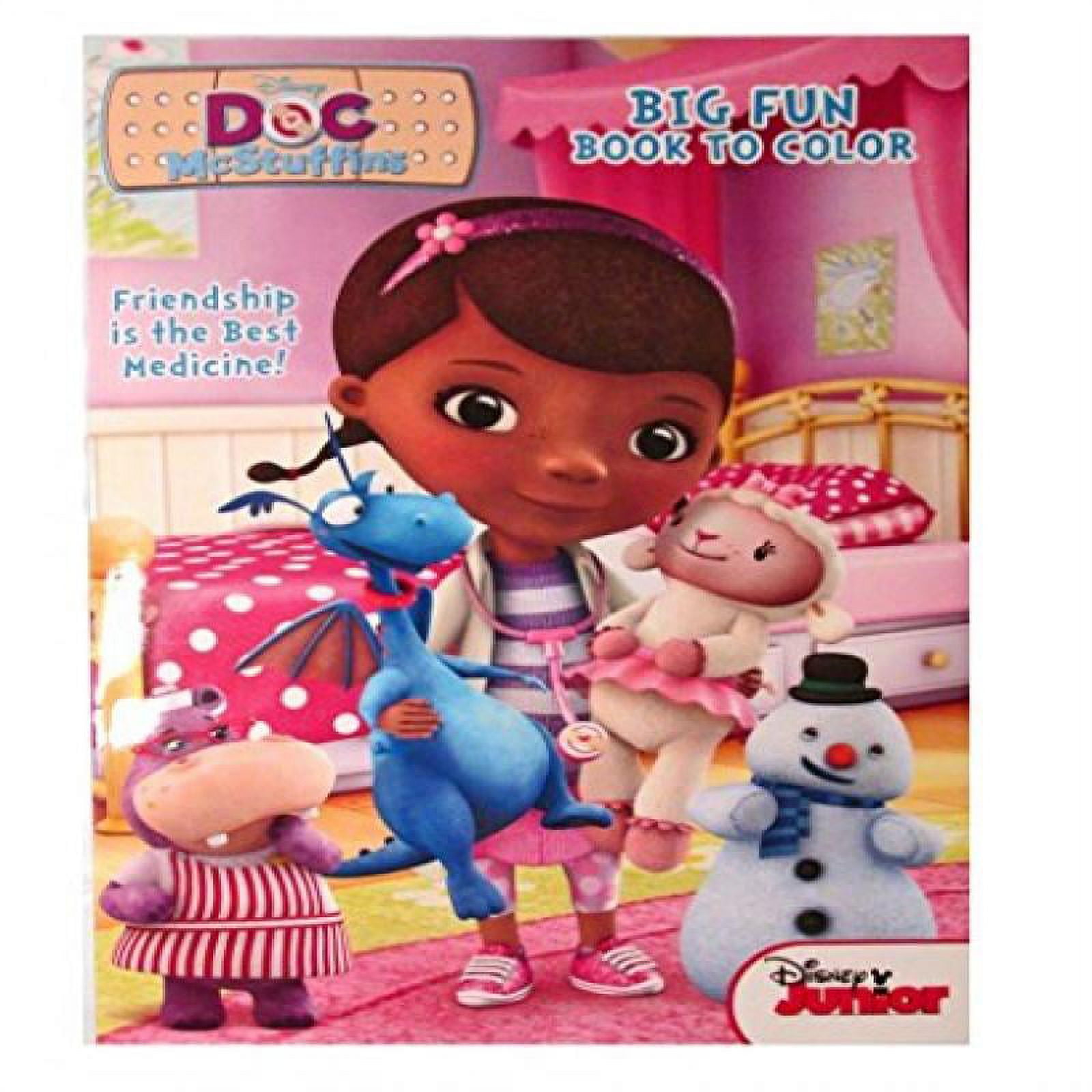 Disney Junior Coloring Pages Doc Mcstuffins