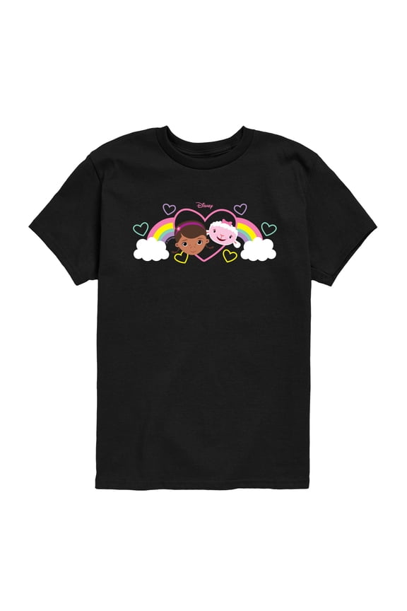 - Doc Mcstuffins - Youth Boys Short Sleeve Graphic T-Shirt