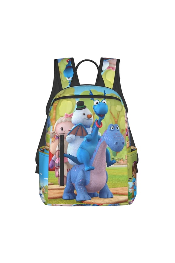 Doc Mcstuffins Lightweight Backpack Daypack Casual Shoulder Bags Travel Hiking Camping