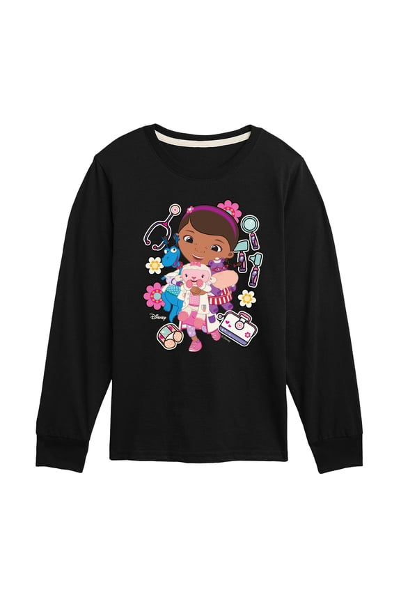 -Stickers - Youth Boys Long Sleeve Graphic T-Shirt