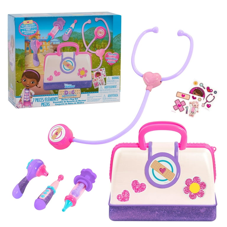 Free Shipping! Doc McStuffins Toy Hospital Doctor's Bag Set,