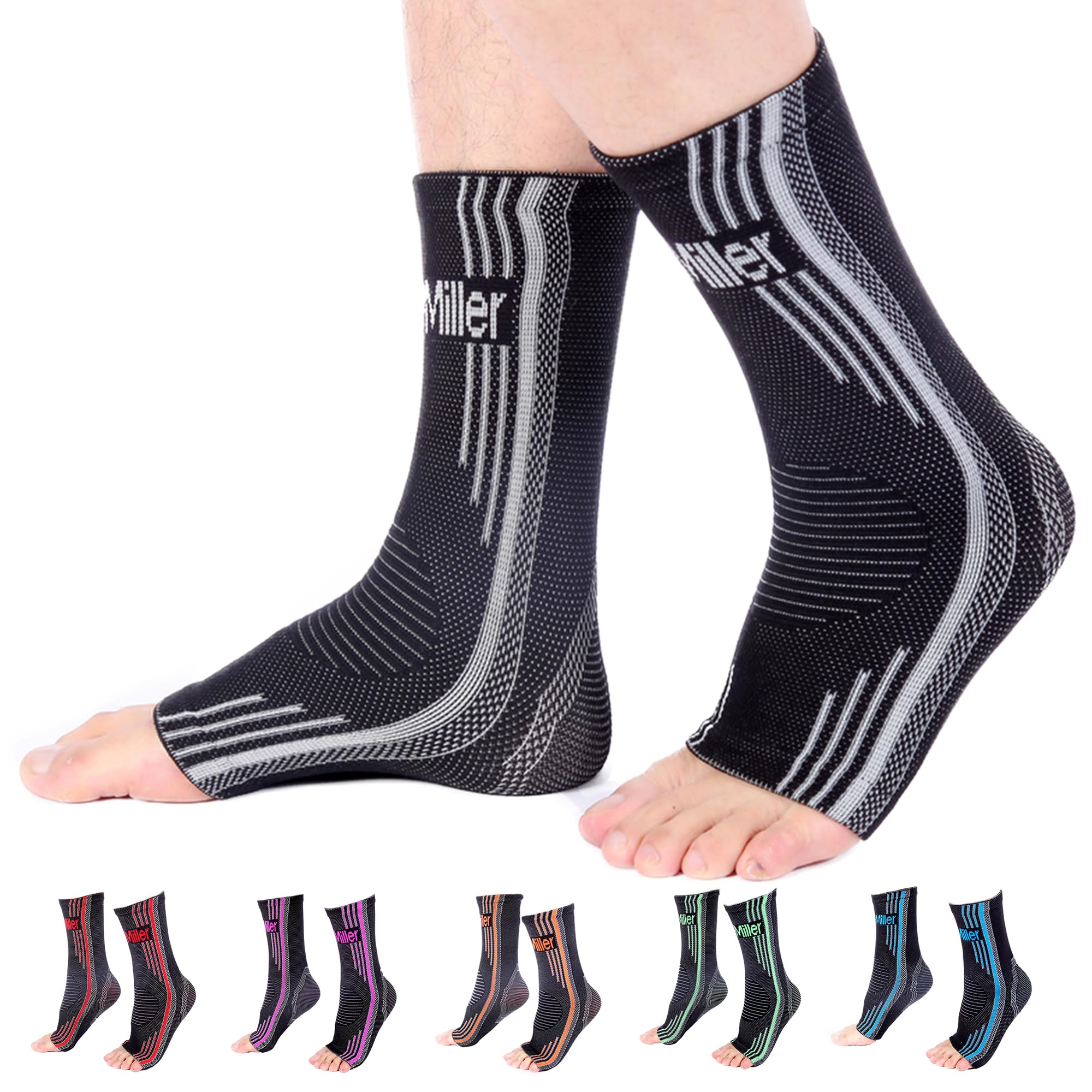Doc Miller Ankle Compression Sleeve â€“ Plantar Fasciitis Support