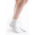 thumbnail image 1 of Doc Ortho Loose Fit Cotton Diabetic Socks for Men and Women, 12 Pairs, 1/4 Crew, 1 of 5