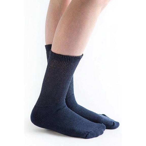 Doc Ortho Loose Fit Diabetic Socks, 3 Pairs, Crew