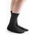thumbnail image 1 of Doc Ortho Loose Fit Cotton Diabetic Socks for Men and Women, 3 Pairs, Crew, 1 of 5