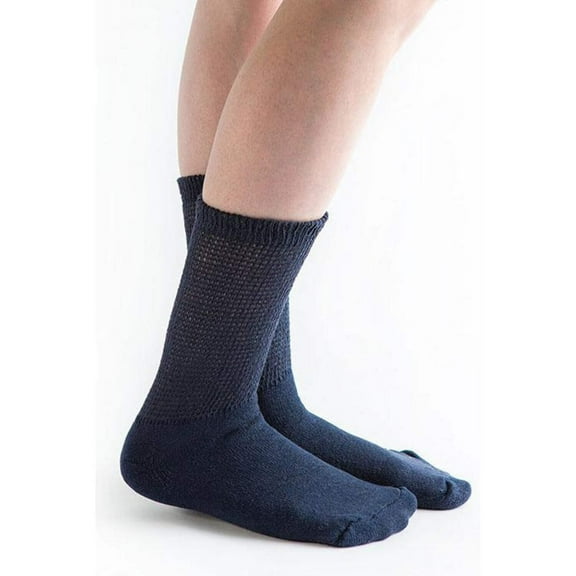 Doc Ortho Loose Fit Diabetic Socks, 3 Pairs, Crew