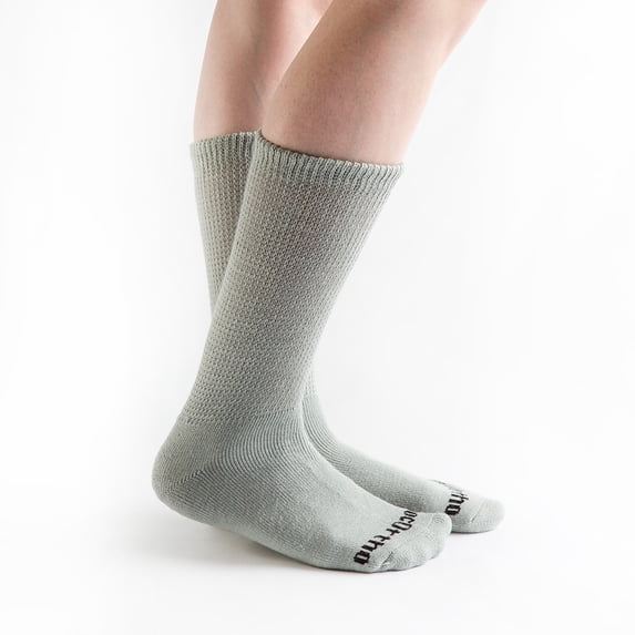 Doc Ortho Ultra Soft Loose Fit Diabetic Socks, 6 Pairs, Crew