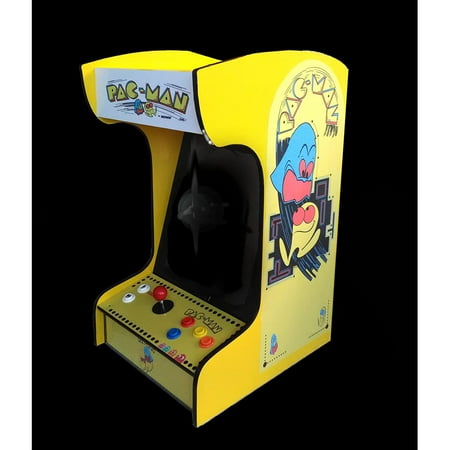 Doc & Pies Arcade Factory 412 Classic Games Arcade Console, Pac Man Art