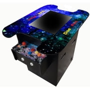 Doc and Pies Arcade Factory Full Size Professional Cocktail Arcade Machine | 516 Classic Games | Original, Classic Design | 2-Player | Full Size LCD Screen, Buttons and Joystick