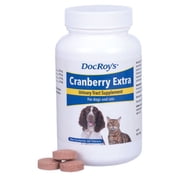 Doc Roys Cranberry Extra for Dogs & Cats - 60ct