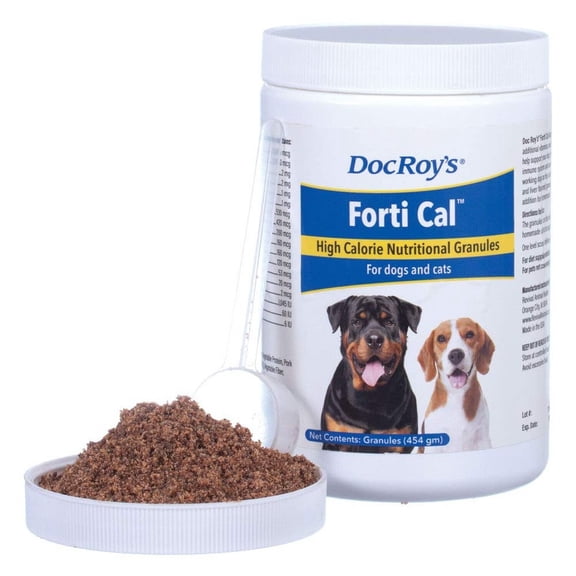 Doc Roy's Forti Cal - High Calorie Nutritional Energy Supplement for Dogs, Ca...