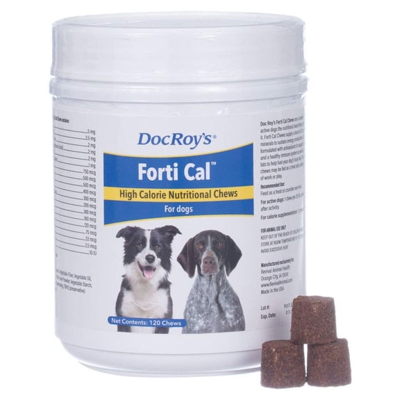 Doc Roy's Forti Cal - High Calorie Nutritional Energy Supplement for Dogs & P...