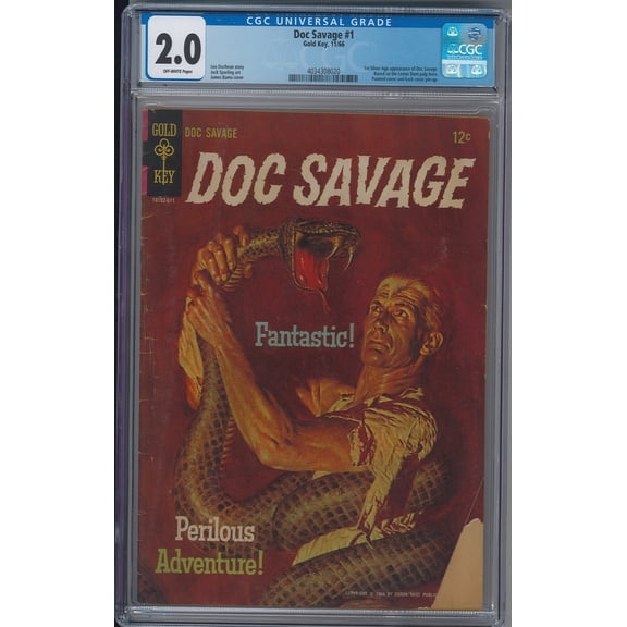 Doc Savage #1 - CGC 2 Comic Book