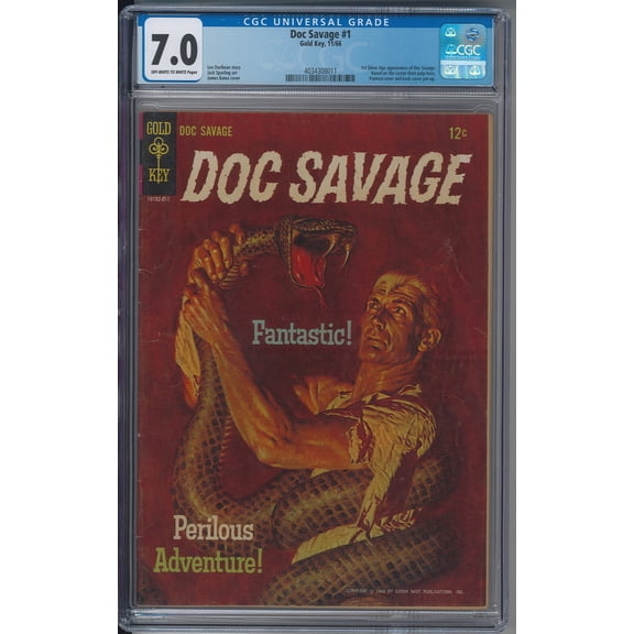 Doc Savage #1 - CGC 7 Comic Book