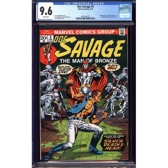 Doc Savage #3 - CGC 9.6 Comic Book