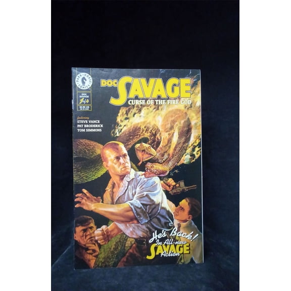 Pre-Owned Doc Savage: Curse of the Fire God #1 1995 Comic Book