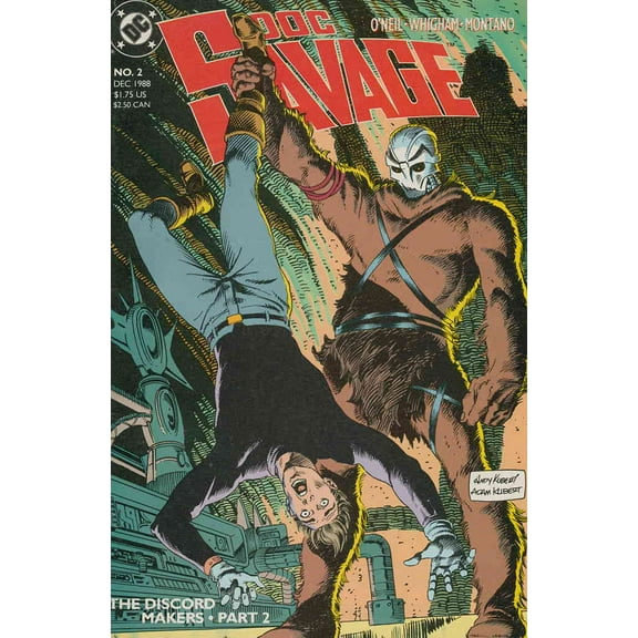 Doc Savage (DC) #2 VF ; DC Comic Book