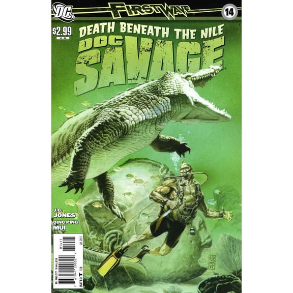 Doc Savage (DC, 2nd Series) #14 VF ; DC Comic Book