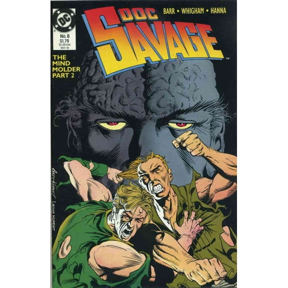 Doc Savage (DC) #8 VF ; DC Comic Book